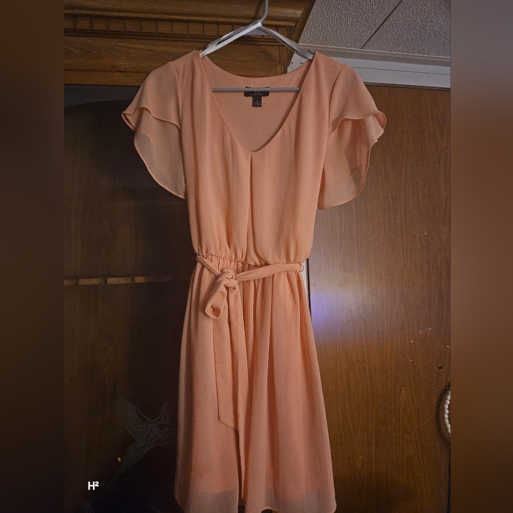 IN San Francisco- Peach Dress